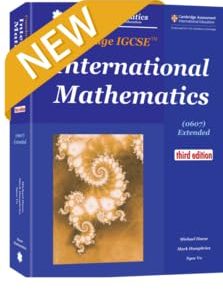 Cambridge IGCSE International Mathematics (0607) Extended (3rd edition) by Michael Haese