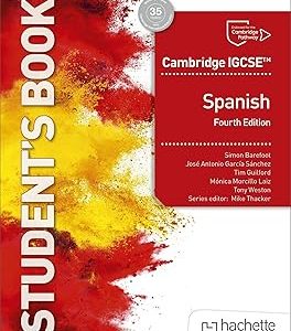 Cambridge IGCSE Spanish Fourth Edition Student's Book Paperback – 1 May 2026